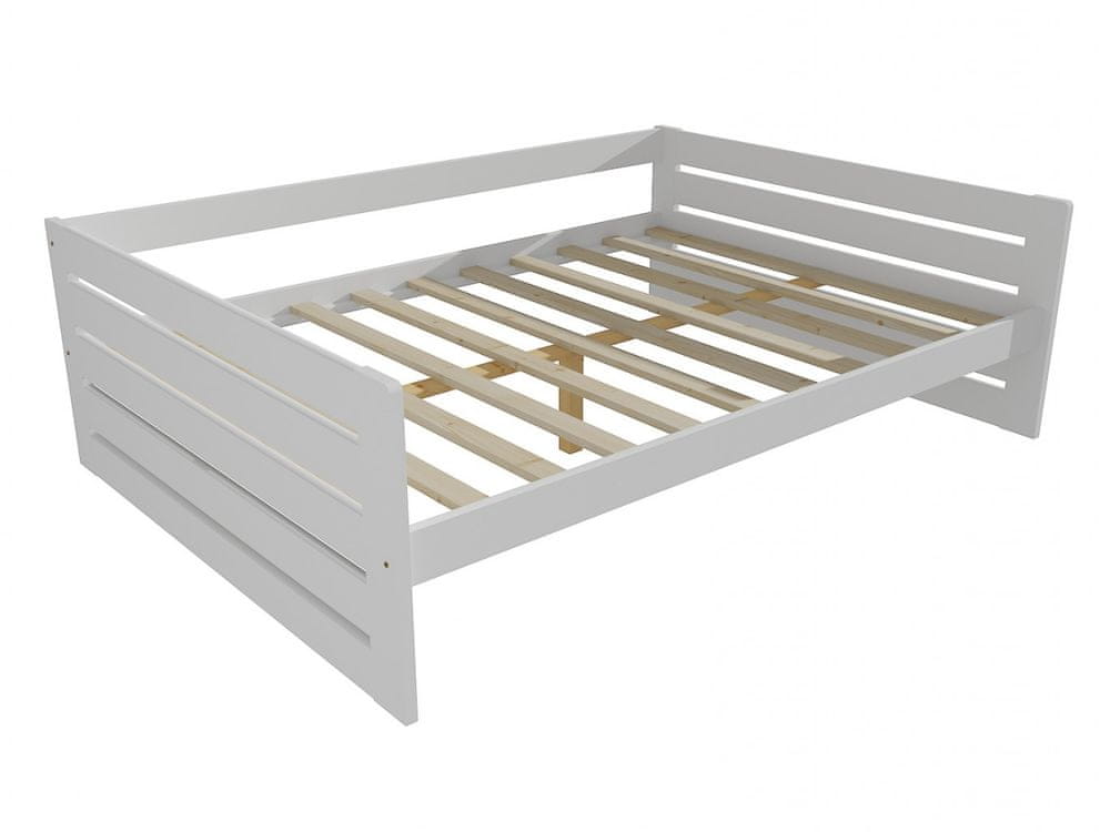 eoshop Detská posteľ DP 030 XL (Rozmer: 120 x 200 cm, Farba dreva: farba biela)